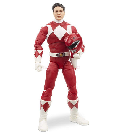 Boneco de Anime Hot Power Rangers Red Ranger Lightning Collection Dino Fury Bonecos de Ação Modelo Estátua Brinquedos Presentes
