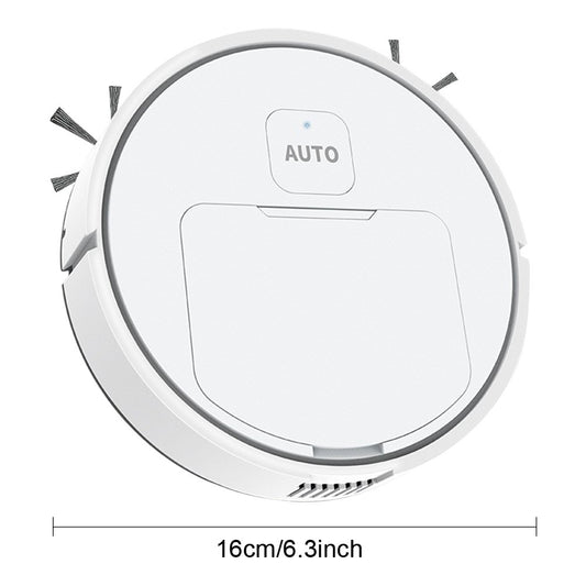 Robotic Vacuum 3-in-1 Cleaner With Integrated Home Sweeping, Mopping Cleaning USB Charging Vacuum Cleaner 1000Pa for Home Floor
