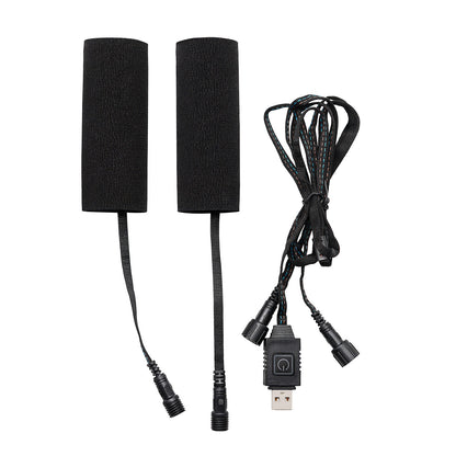 Extractme Punhos Aquecidos para Motocicleta 5V USB 6 Marchas Aquecedor Elétrico de Punho Antivibração Antiderrapante Kits de Aquecimento Rápido