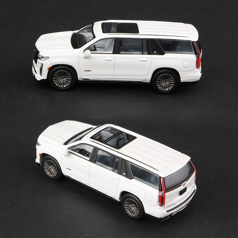Massdi 1:64 Cadillac Escalade Carro Modelo CT5 CT6 Liga Miniatura Veículos Diecast Coleção de Brinquedos