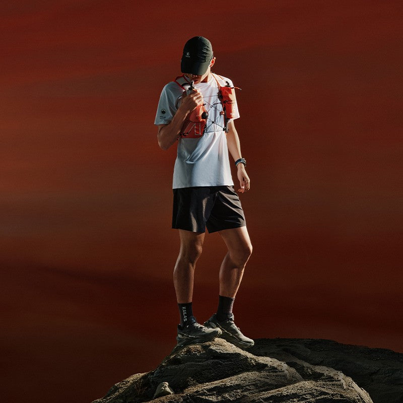 KAILAS FUGA AIR 8L Unisex Travel Marathon Trail Running Hiking Cycling Backpacks  with Dual Soft Water Bottles KA2554005