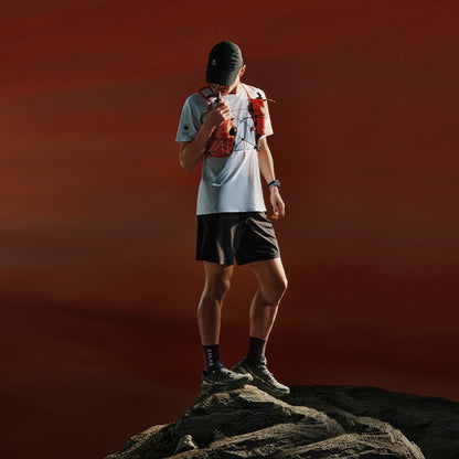 KAILAS FUGA AIR 8L Unisex Travel Marathon Trail Running Hiking Cycling Backpacks  with Dual Soft Water Bottles KA2554005