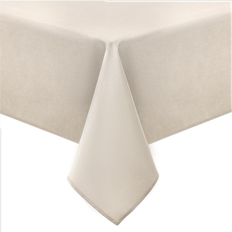 Homaxy Restuarant Rectangle Linen Tablecloths Waterproof Wipeable Fabric Table cloths Kitchen Dining Dirt-Repellent Table Covers