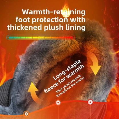 High Quality Safety Shoes for Men Woman Autumn Winter Thickened Warm Boots Woman Sneakers Anti-smashing Steel Toe Cap Puncture