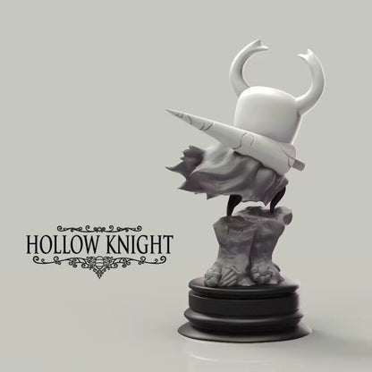 Hollow Knight - Boneco Anime Pequeno Cavaleiro de 10CM Feito à Mão, Acessórios de Jogo, Chassis, Artesanal, Estátua em PVC