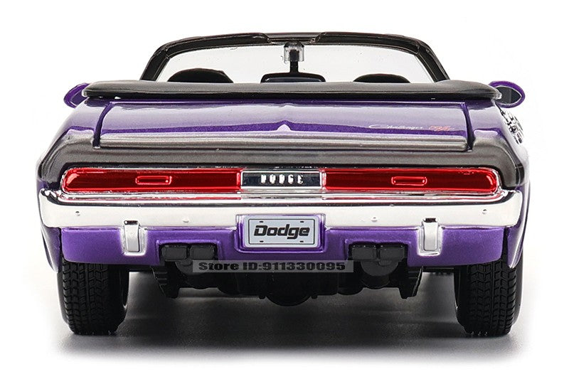 Maisto 1:24 DODGE CHALLENGER R/T 1970 liga de carro modelo artesanato decoração coleção brinquedo ferramenta presente