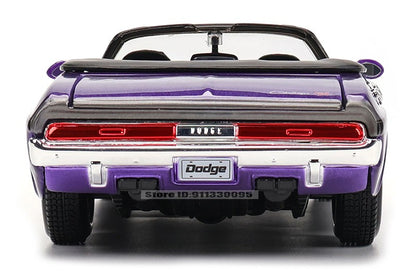 Maisto 1:24 DODGE CHALLENGER R/T 1970 liga de carro modelo artesanato decoração coleção brinquedo ferramenta presente