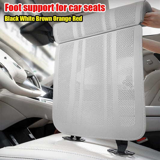 Car Seat Cushion with Leg Support Universal Seat Protection Cover Extension Leg Rest Padding Relieve Fatigue Auto Accessories