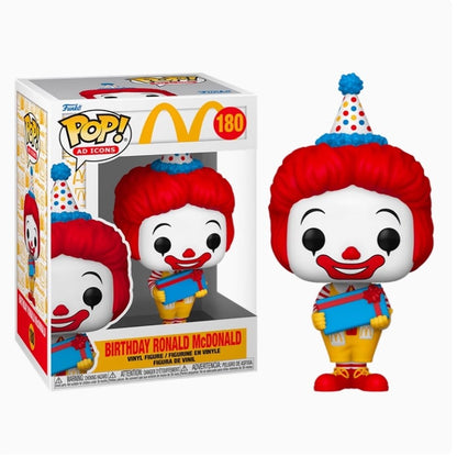 McDonald's Series Boneco de Ação Original Funko Pop Hambúrguer Batatas Fritas Speenee Grimace Brinquedos de Coleção Edição Limitada Presentes