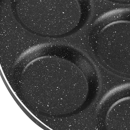 7 Holes Frying Pan Non Stick Fried Eggs Cooking Pan Burger Mold Household Kitchen Cookware