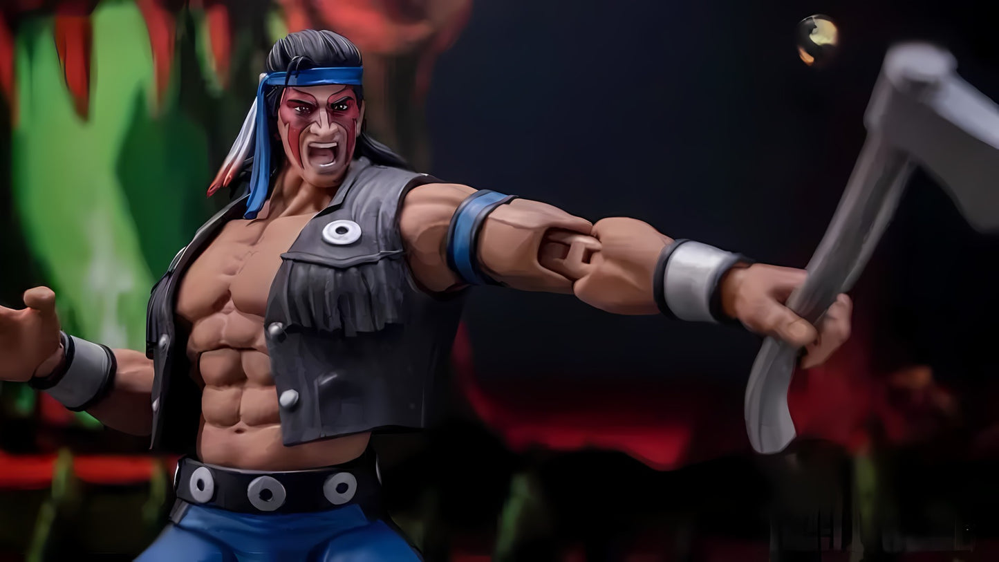 Em estoque Storm Toys 1/12 Mortal Kombat GORO Yero Kintaro Action Figure Modelo Brinquedo Coleção de Presentes