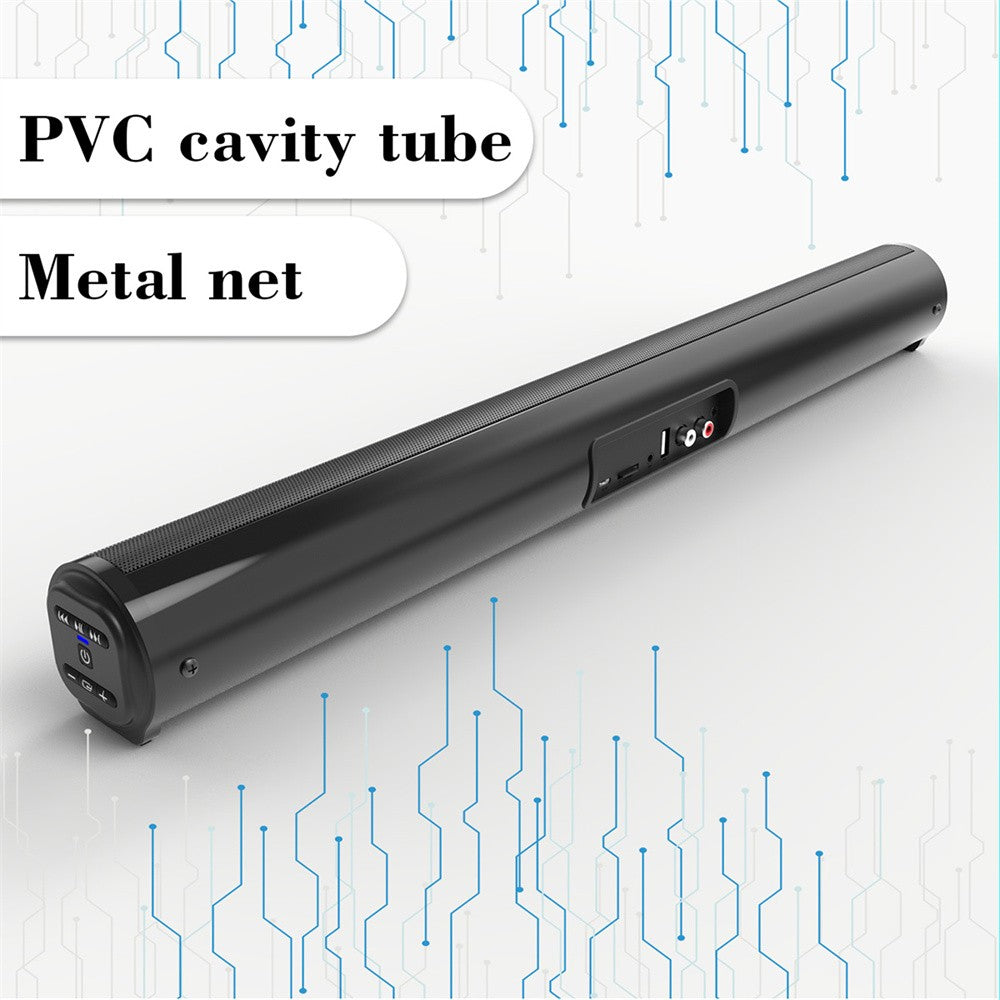 Soundbar Sistema de Som para TV Alto-Falante Bluetooth Subwoofer Sem Fio Graves Home Theater Recarregável Alto-falante Portátil