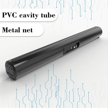 Soundbar Sistema de Som para TV Alto-Falante Bluetooth Subwoofer Sem Fio Graves Home Theater Recarregável Alto-falante Portátil