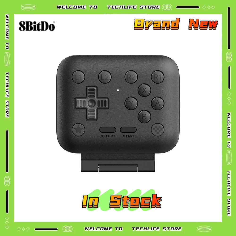 New 8BitDo FlipPad USB-C Flip-Style Mobile Game Controller For iPhone Android Vertical Mobile Gaming Gamepad