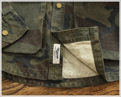 Casual cargo shirt camouflage coat fall new men's coat large pocket function stylish outdoor jacket