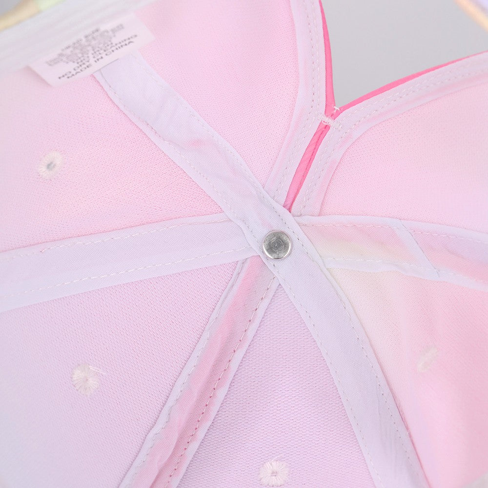 Fashion Kids Baseball Cap For Girls Boys Sun Hat Hollow Back Ponytail Caps Children Snapback Hip Hop Hats Adjustable Bones Caps