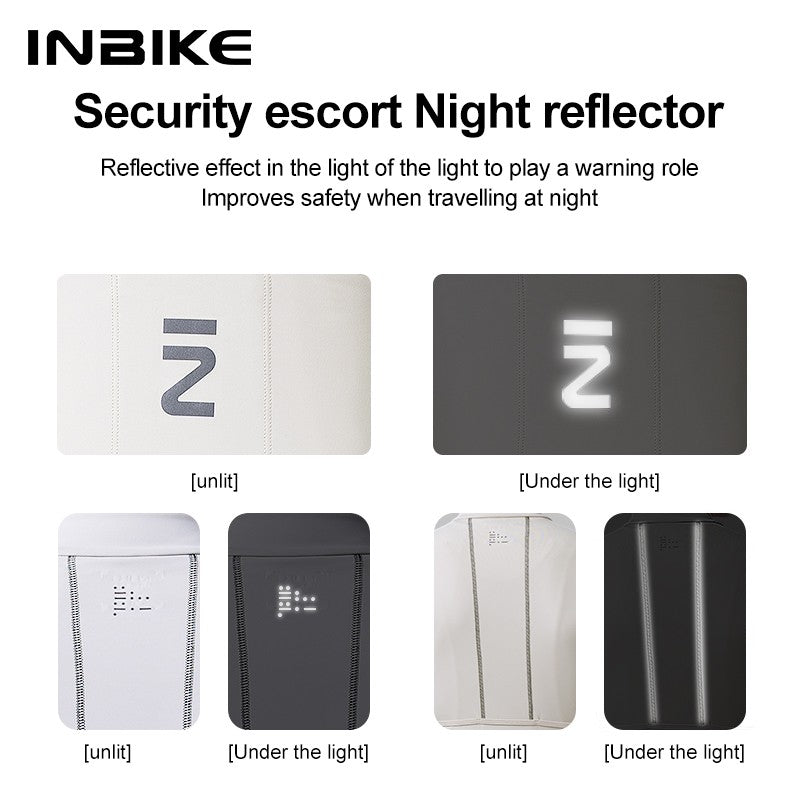 INBIKE Women's Thermal Cycling Jacket Winter Warm Fleece Bicycle Riding Sportswear Windproof Long Sleeve Reflective Outdoor Wear