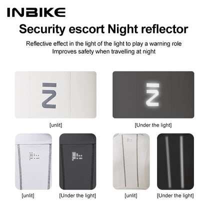 INBIKE Women's Thermal Cycling Jacket Winter Warm Fleece Bicycle Riding Sportswear Windproof Long Sleeve Reflective Outdoor Wear