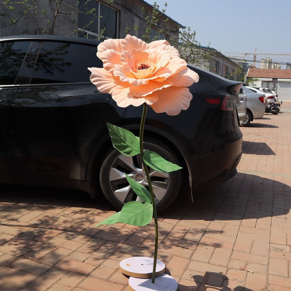 40/50cm Artificial Peony Wedding Party Decoration Large Flower Show Props Fake Flowers DIY Flower Background Wall Decoration