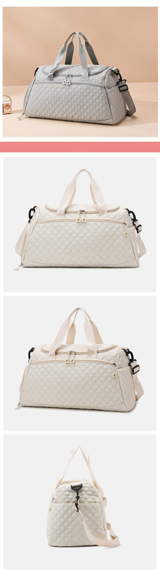 New Oxford Travel Duffel Bag for Men Women Waterproof Sports Tote Gym Shoulder Weekender Overnight Bags Large Capacity Tote Bags