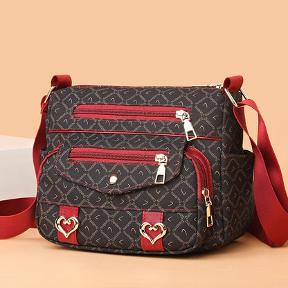 Soft Leather Luxury Handbag Bag For Women, Designer Shoulder Cross Body Bag For Women's Fashion Trend Messenger Crossbody Bag