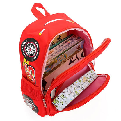 Mochila infantil de carro Disney para creche, mochila de segurança para meninos, alunos do primário, 3-6 anos