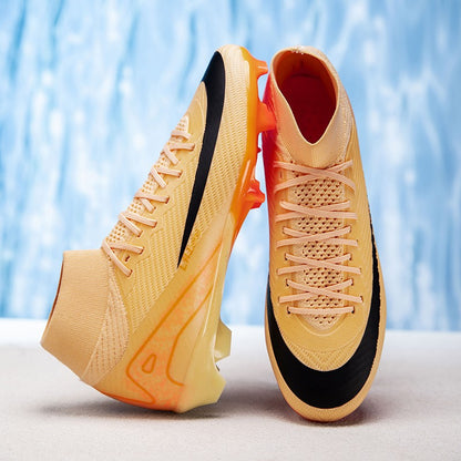 New Men's Football Boots Non-Slip Soccer Shoes Cleats Wholesale Training FG Top Quality Sneakers Drop Shipping Unisex Adult