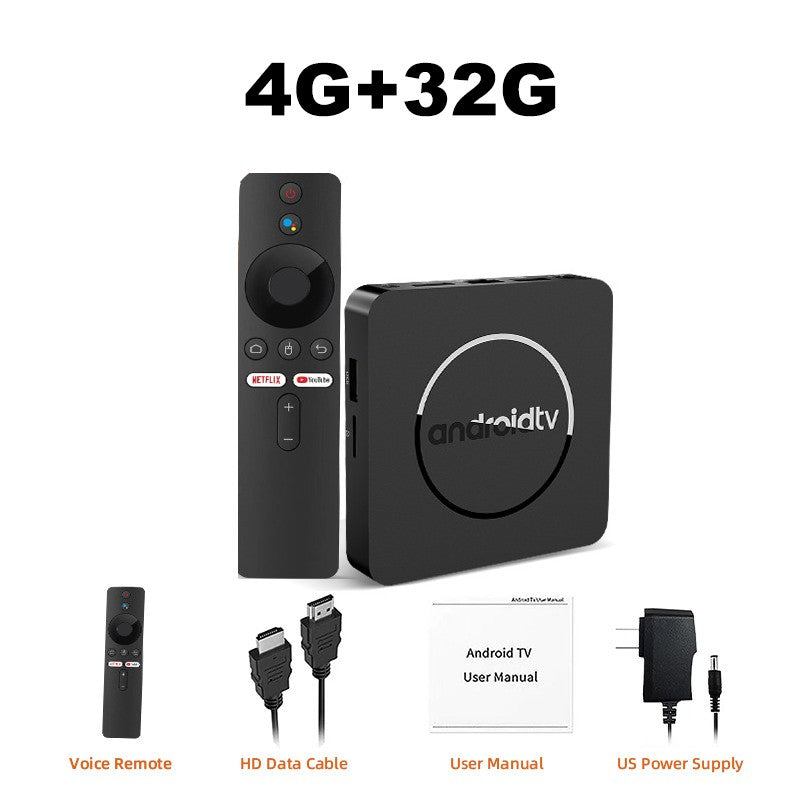 Android14 TV Box Q10 Allwinner H313 Suporta Wi-Fi Duplo 2.4G e 5G 8K 64G 128G Rom Set Top Box Media Player TV Box Set Top Box de Voz