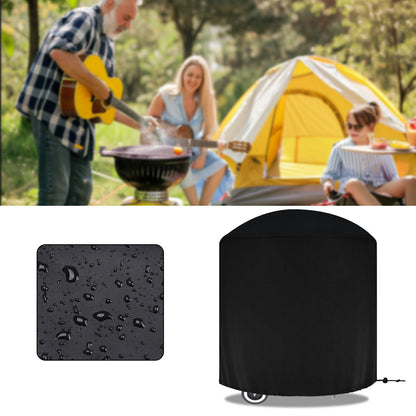 Outdoor BBQ Grill Covers For Charcoal & Gas Grills Waterproof Anti-Dust Weather-Resistant Anti-UV Heavy Duty Barbecue Cover