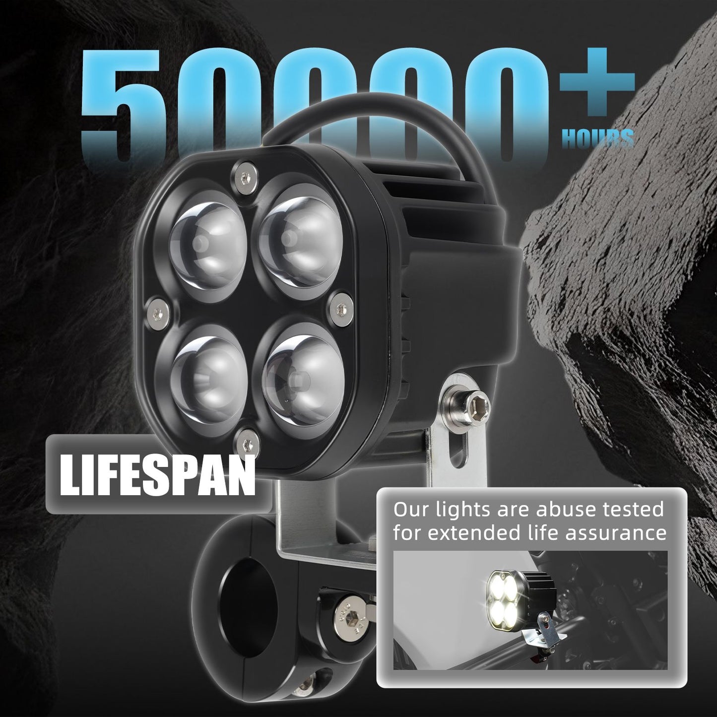 NICECNC para Yamaha Tenere 700 2019-2024 2020 2021 2022 2023 Luz Auxiliar de LED para Motocicleta Kit de Luzes Adicionais Dianteiras
