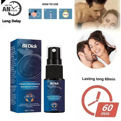 Men's delay time spray without side effects