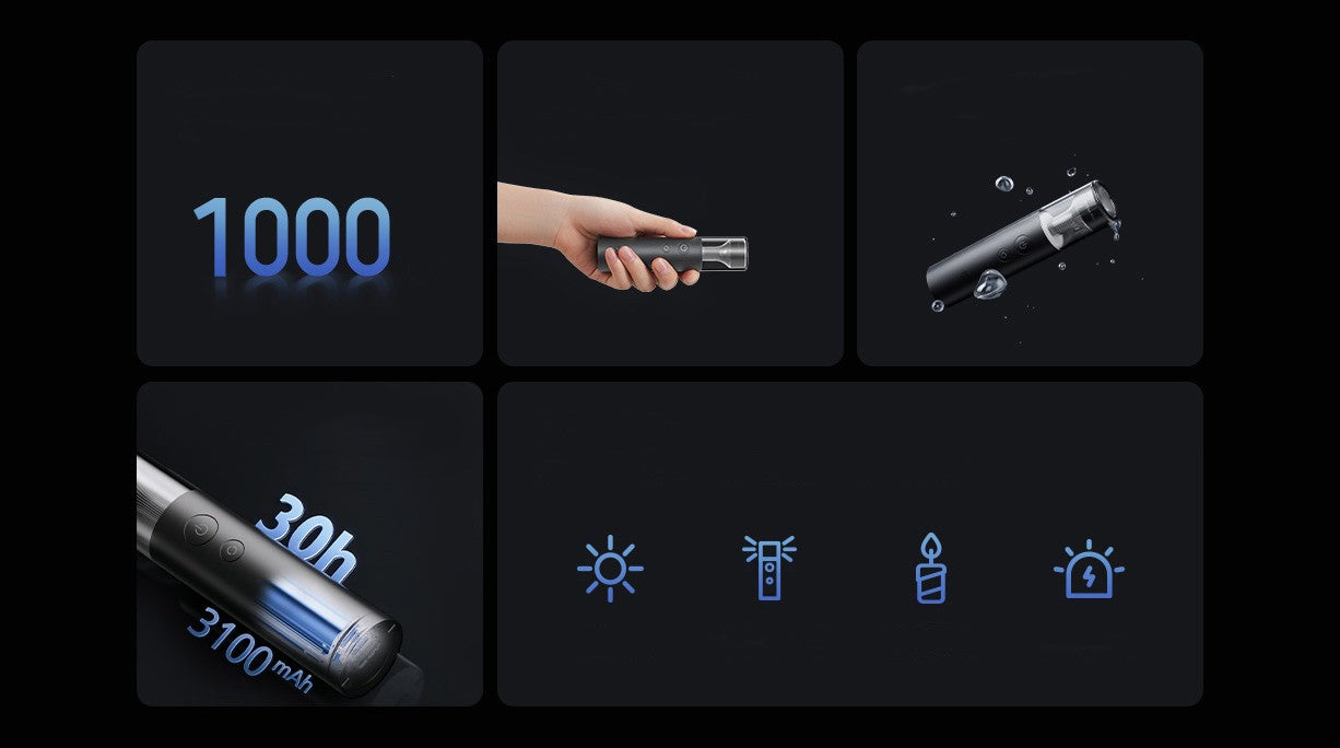 XIAOMI MIJIA Multifunctional Portable Flashlight?Lightweight And Portable?30h Ultra-long Battery Life?1000 Lumens Strong Light