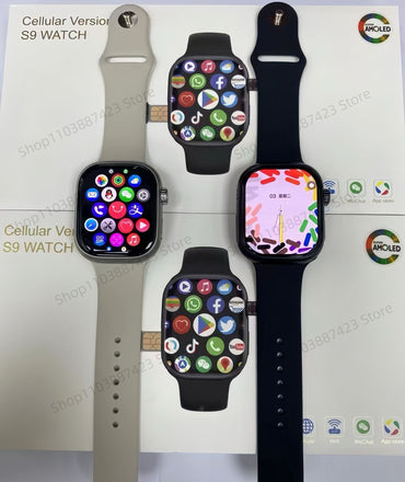 CD99 watch X 5G smartwatch 2.29inch AMOLED 5G LTE smart watch with 180 ° rotary camera GPS WiFi SIM card slot health monitoring