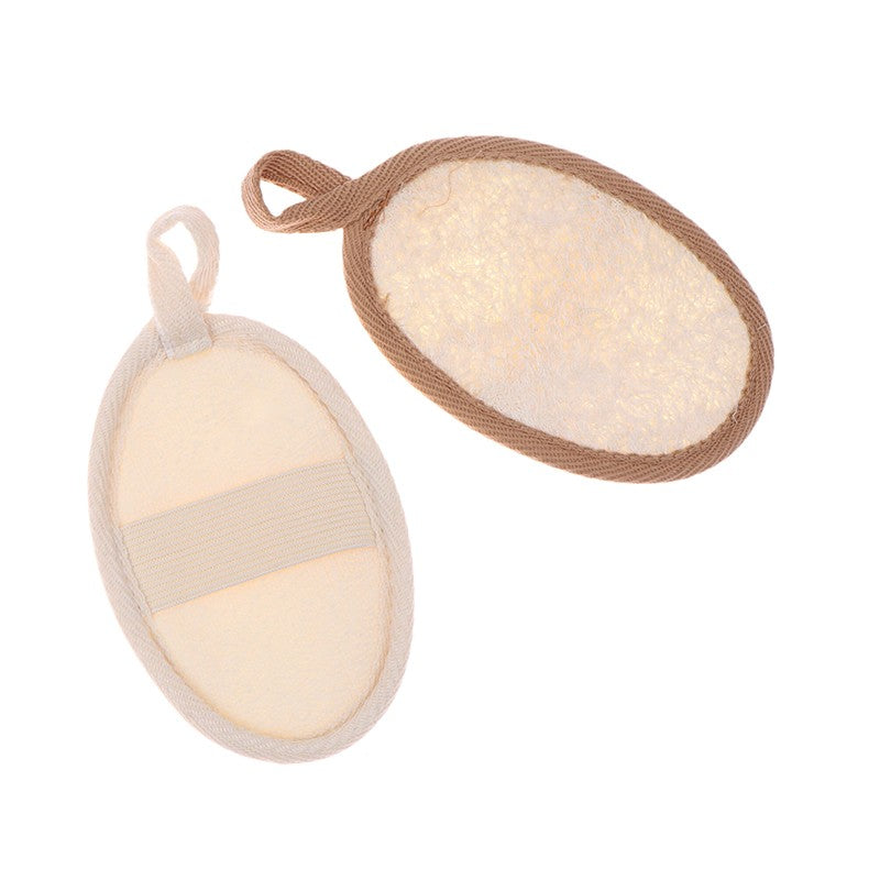 Natural Loofah Body Scrubber Bath Exfoliating Sponge Soft Shower Brushes Clearner Pad Exfoliator Shower Puff Body Skin Care Tool