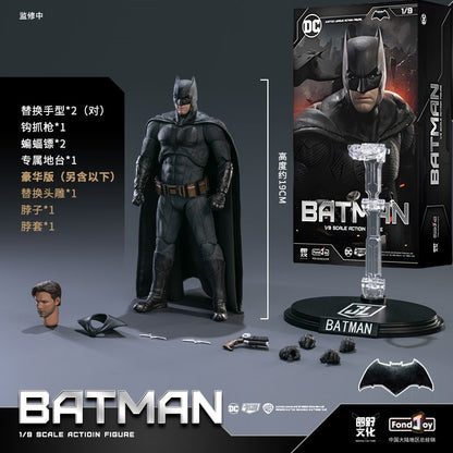Fondjoy Justice League Ben Batman Figure Superman Batman Wonder Woman Aquaman Mera Anime Figures Collectble Models Toys Gift