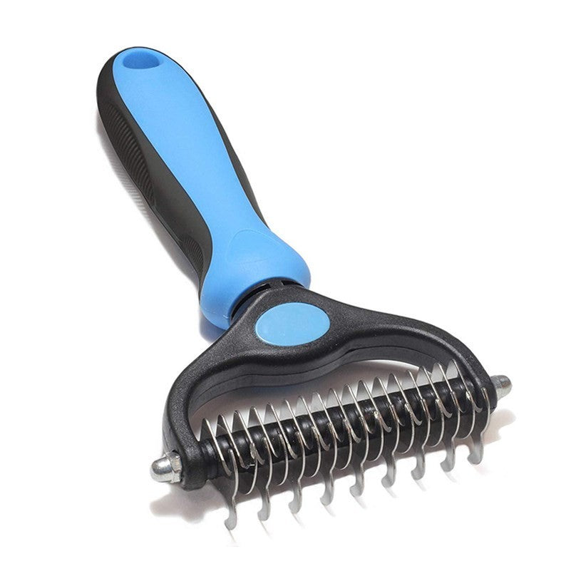 Escova para Cães Removedor de Pelos de Animais de Estimação Profissional Escova para Remover Pelos para Cães e Gatos Cortador de Nós de Pelos de Animais de Estimação Pente para Gatos Escovas Acessórios para Cães