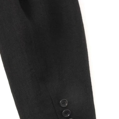 WVGA Spring Autumn New Man Tide Yamamoto Trendy Linen Blazer Niche Chic Casual Turn-Down Collar Long Sleeve Suit Coat Ins W13673