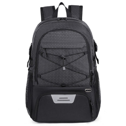 Mochila Esportiva de Basquete para Deslocamento Caminhada Trekking Acampamento com Bolso para Calçados, Viagem ao Ar Livre, Futebol, Academia, Mochila Escolar