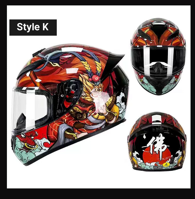 Capacete de Moto de Rosto Inteiro de Alta Qualidade Masculino Feminino Capacete de Corrida de Moto DOT capacete casqueiro casque