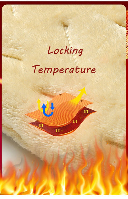 Autumn Mens Thermal Streetwear Plush Thick Fleece Sweatpant Lambswool Waterproof Trousers Winter Waem Casual Windproof Pants