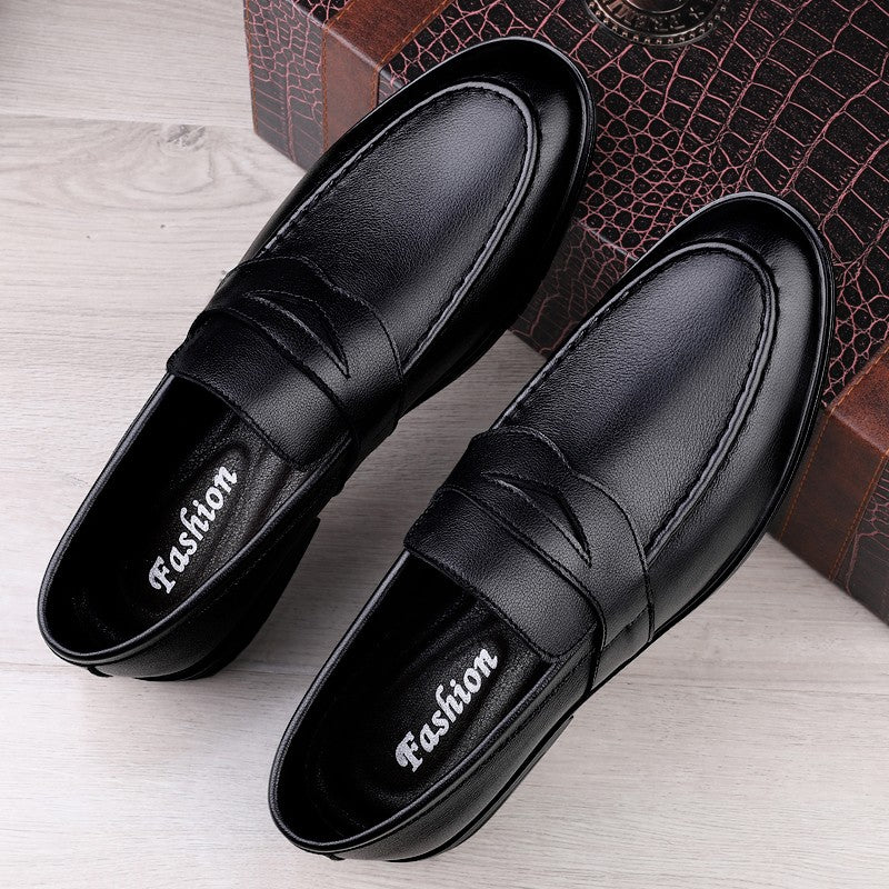 British Style Autumn Casual Leather Doudou Shoes Men's Outdoor Step on Business Shoes Fashion Handmad Designer  Single Flats