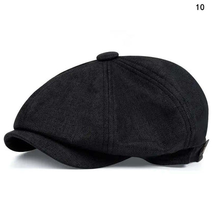 Men Casual Peaky Blinders hat Spring Autumn Retro Beret Hats Wild Casual Hats Unisex Wild Octagonal Cap girl Newsboy English hat