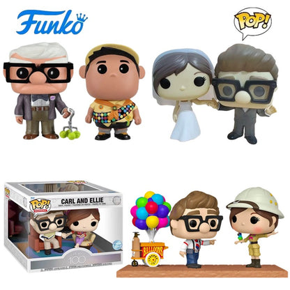 Original Anime Up Series Action Figure Funko Pop Disney Character Russell Cane Frederiskson Estátua Modelo Decoração de Mesa Presente