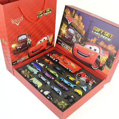 Disney Pixar Carros 1:55 Liga Fundido Caminhão Modelo - McQueen Mater Mack Tio Radiator Springs Cidade Natal Aniversário Presente