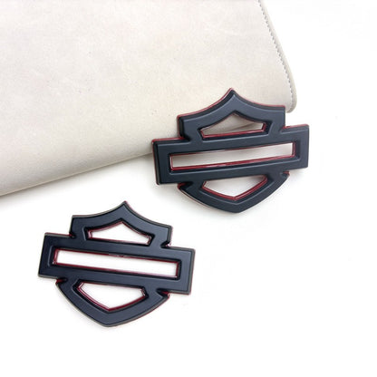 Adesivos Metálicos 3D Acessórios Para Motocicletas Emblema Logo Decalques Adesivo De Decoração De Crachá De Corpo Lateral Para Tanque De Combustível Para Harley Davidson