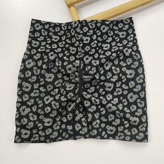 Women's Leopard Print High-Waisted Biker Shorts-Peach Butt-Lifting,Slim-Fit,Quick-Drying,Stretchy for Running,Yoga & Fitness