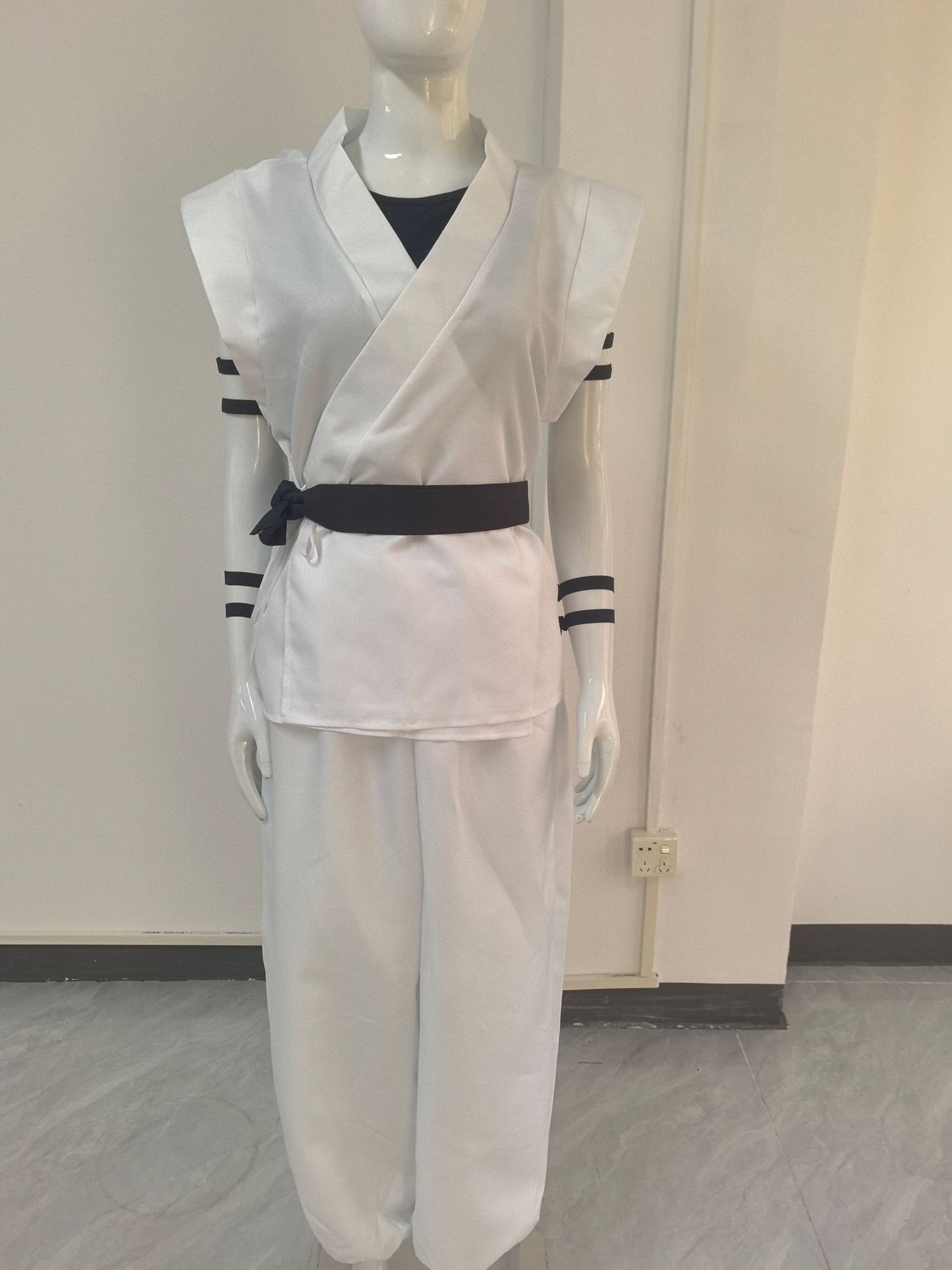 Ryomen Sukuna Cosplay Costume Jujutsu Kaisen Anime Kimono Outfit Full Set Tattoo Stickers Halloween Party Roleplay Costume