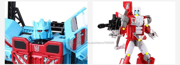 NOVO Chegou G1 KO Brinquedos de Transformação 5 EM 1 Boneco de Ação Clássico Dinossauro Robô Modelo Presente para Crianças