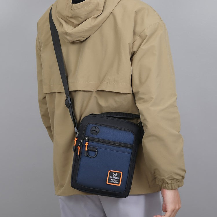 Men's Retro Shoulder Bag - Multi compartment Fashion Crossbody Bag, Perfect for Office or Leisure Use, Gift for Husband or Boyfr