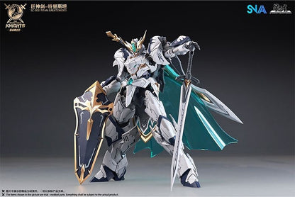 HG 1/144 SNAA SC-002 Titan Greatsword Tristan Kit de Montagem SC-009 Divine Invoker Percival The Round Table Knights Figure